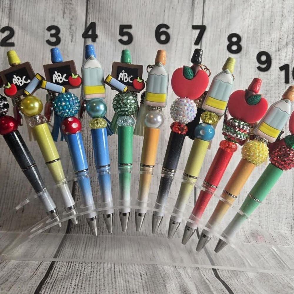Teacher Beaded Pens
